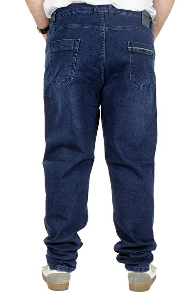 ModeXL Lopez Blue 22926 - Classic 5 Pocket Large Size Blue Jeans