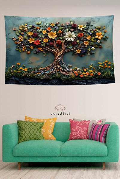 Vendini غطاء حائط عالي الجودة بألوان نابضة بالحياة