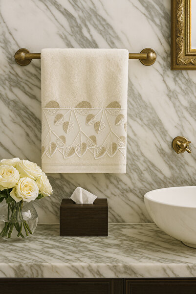 Çeyiz Bahçesi весняний оксамитовий рушник 50 × 90