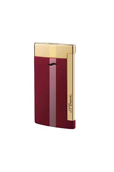 S.T. Dupont Slim 7 Lotus Red & Golden Fınıshes