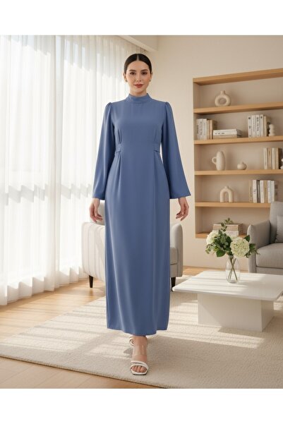 Modamorfo Judges gallér derék kötő ruha - kék