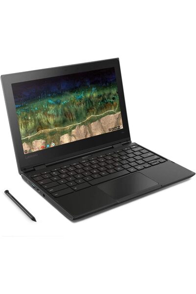 LENOVO 500e 11.6" 2-in-1 Chromebook,(Touch screen) with Stylus pen, Celeron, 4GB RAM, 32GB eMMC