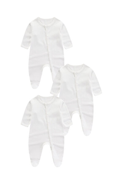 OEM Soft set of 3 cotton baby romper