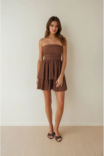 OLSAMODA ΓΥΝΑΙΚΕΙΑ ΥΦΑΣΜΑΤΙΚΗ ΦΟΡΕΜΑ ΜΕ ΔΙΑΣΤΑΣΗ ΣΤΡΑΠΛΕΣ ΦΟΡΕΜΑ ΜΕ ΔΙΑΣΤΑΣΗ ΣΤΡΑΠΛΕΣ