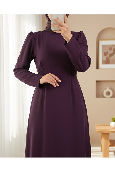 Modamorfo Hakim galléros derékruha - szilva