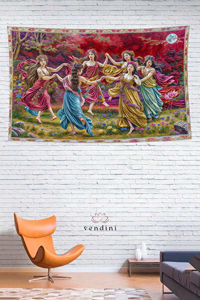 Vendini Vintage Series Wall Tapestry Wall Cover Wall Tapestry