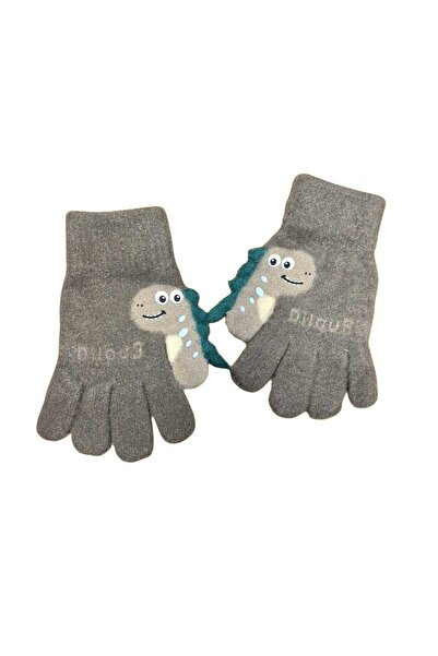 Kitti Boy's Knitted Dinosaur Figure Gloves