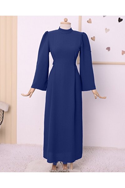 Modamorfo Hakim galléros derékruha - sötétkék