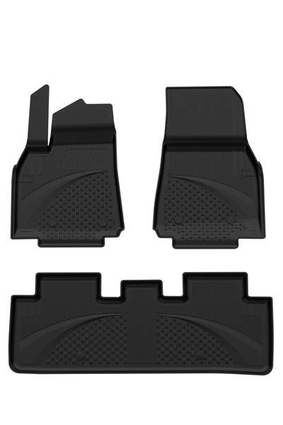 Sahler Tesla Model Y 2020-2024 Uyumlu Araca Özel 4.5D Havuzlu Oto Paspas - Mo...