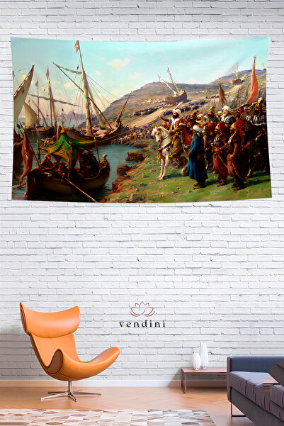Vendini The Siege of Istanbul Wall Tapestry Wall Tapestry Work of Fatih