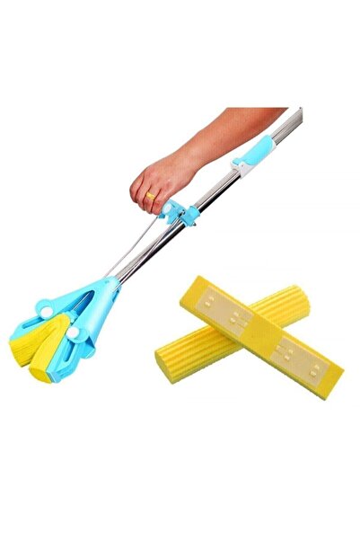 Hansel Kelebek Mop Paspas Için Sıkmalı Yer Fayans Yedek Süngeri 2 Adet