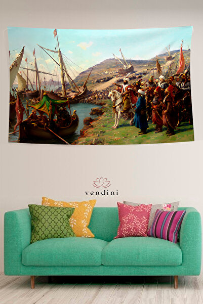 Vendini The Siege of Istanbul Wall Tapestry Wall Tapestry Work of Fatih