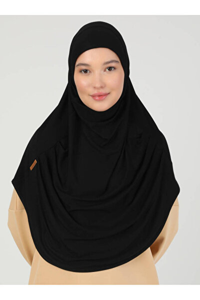 Ecardin شال تربان مريح للحجاب - ست 406 أسود