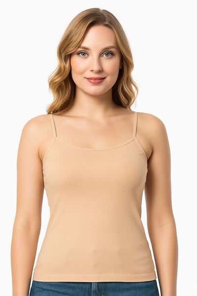 MİSSEMMA Women's Corded Strap Top Tank Top