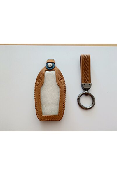 OEM Brown Leather Display Key Case for BMW G11 G12 G30 G31 G32 i8 I12 I15 G01 X3 G02 X4 G05