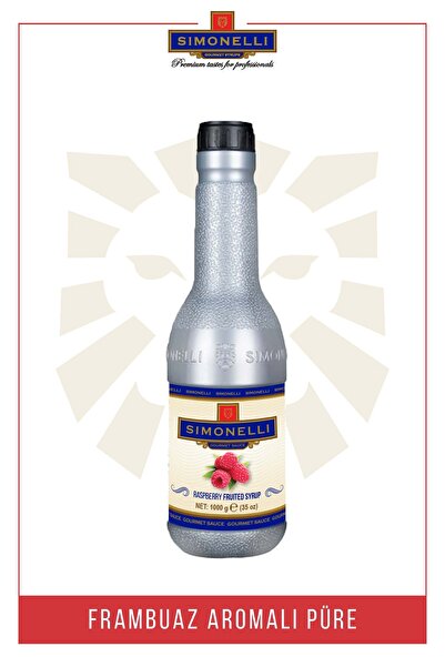 Simonelli Meyve Püresi Frambuaz Aromalı 1000 G