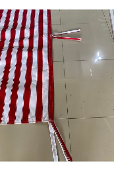 içel çadır Custom-Made Balcony Curtain with Cornice and Tiebacks in High-Grade Cotton Fabric