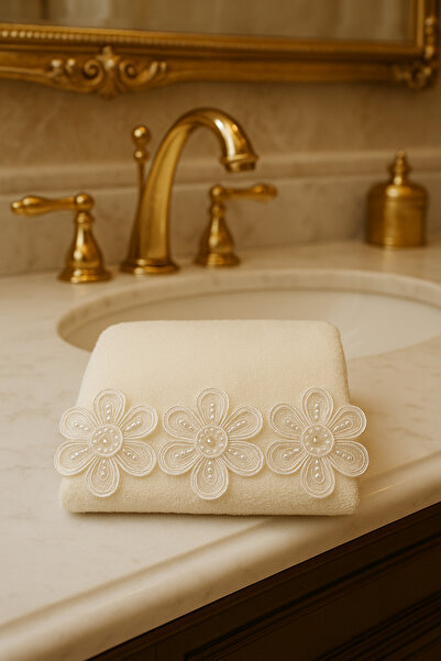 Çeyiz Bahçesi Кадифена кърпа Dowry Ferda 50&90