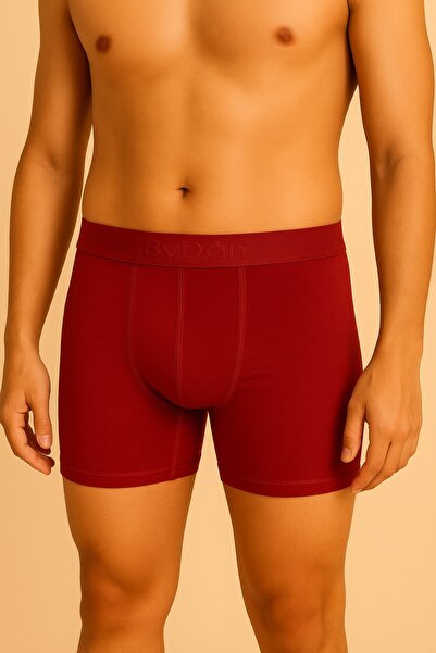 ByDon YILBAŞI KIRMIZI ERKEK LİCRALI BOXER
