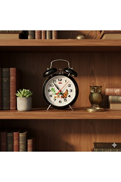 ESKİ YENİ ANTİK Tavuklu Masa Saati