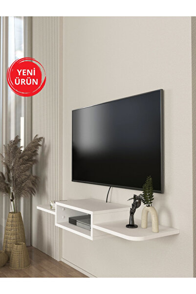 Dekorister Toby Tv Sehpası Beyaz 115 Cm