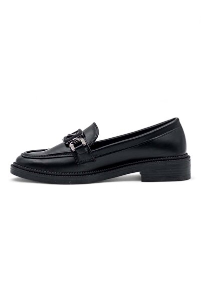 TRENDY 0705 Buckle Detail Women's Loafer