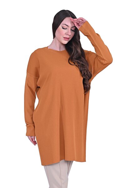 Invee Stick Knitwear Tunic Koral