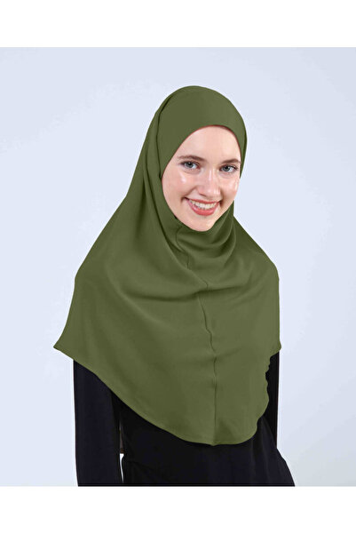 Ecardin Τουρμπάνι ζώνης από κρεπ ύφασμα - St 091 Khaki