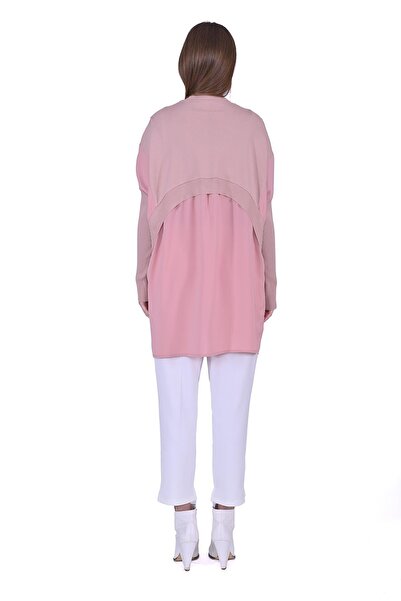 Invee Shirt Knitwear Tunic Salmon