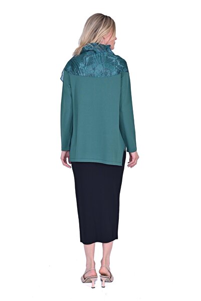 Invee Фійонка Трико Туніка YEŞİL