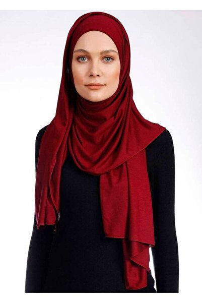 Ecardin Jarse bumbac moale Şal - St 131 Bordo