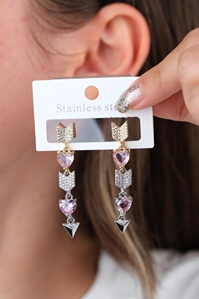 Richard Jewell Çelik Renk Atmaz Garantli Faturalı Küpe