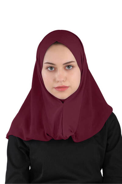 Ecardin شال شيفون ماري ساندي - St 550 أحمر كلاريت