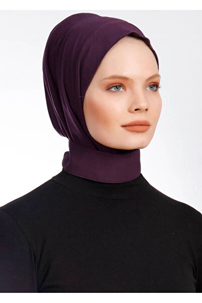 Ecardin Креп-тканина Шарф з лікра - St 235 Фіолетовий