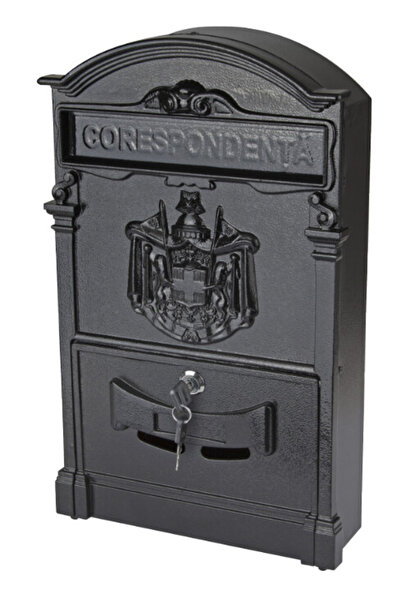 EvoTools Professional Antique Mailbox - Box length 255 mm Box height 410 mm B...