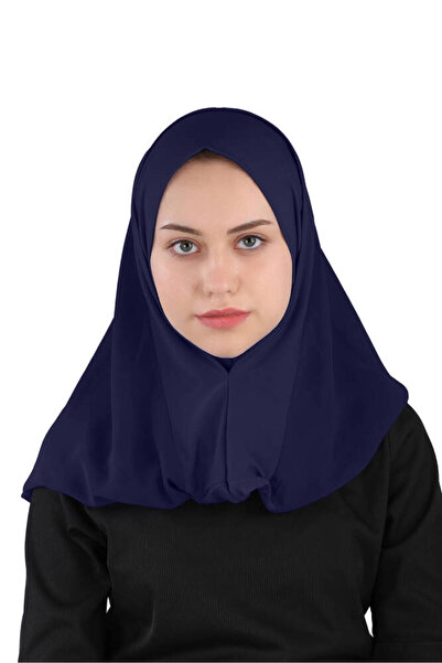 Ecardin شال شيفون ماري ساندي - St 550 Navy Blue