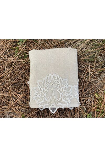 Çeyiz Bahçesi Рушник Peri Cappuccino Kadife 50&90