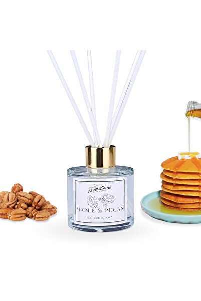 AromaZone Odorizant cu bețișoare din MAPLE&PECAN, Handmade – 120 g, aromă de ...