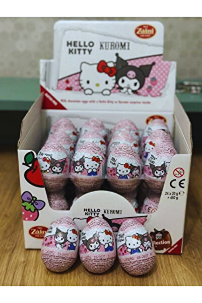 Zaini Hello Kitty Çikolatalı Sürpriz Yumurta 3 Adet.