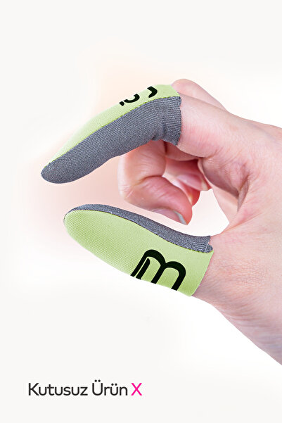 Bhave Kutusuz Hybrid Parmaklık-1 Çift-yeşil-pubg Parmak Eldiveni- Ter Geçirme...