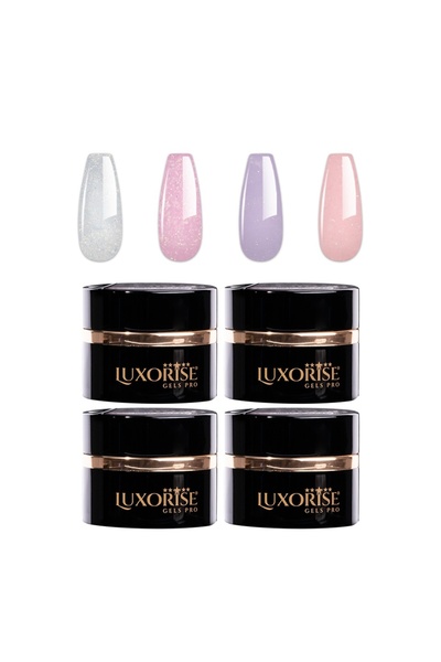 LUXORISE Set de 4 ojă de construcție RevoFlex, Wonder Nails 01