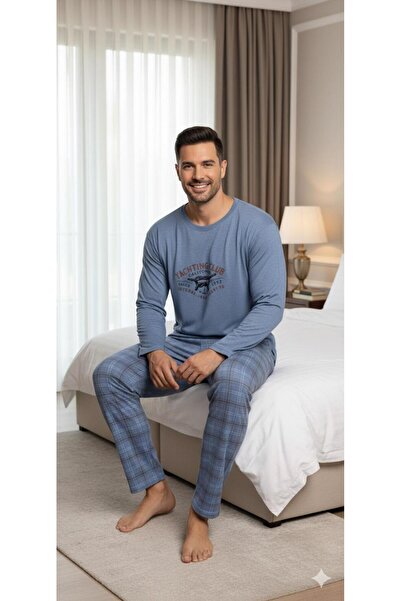 Sude HOMEWEAR Pijamale pentru bărbați de mărime mare
