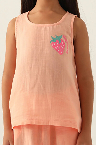 Rolypoly Girl's double set - salmon