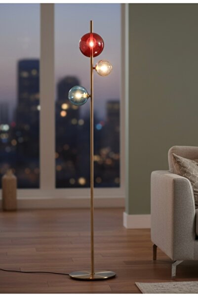 Cristalin Aydınlatma Bubble Lamp Lambader