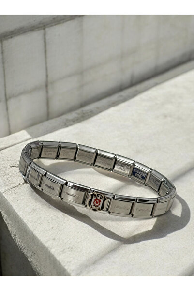 MAC CENTER İtalyan Çelik unisex kadın bileklik-erkek Bileklik BEŞİKTAŞ