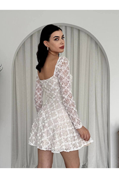 Cbm Fers Flower Detail Dress