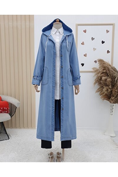 Modamorfo Μπλε τζιν καπάκι τσέπης