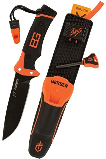 OEM Gerber Bear Grylls Ultimate Fixed Bıçak Blisterli Taktikal Outdoor Avcı Kamp Bıçağı 25cm