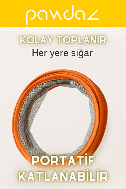 pawdaz 110 cm Outdoor Spiral Cat Play Tunnel - Quick to Set up and Easy to Clean