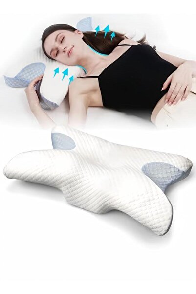 DOMEET وسادة مريحة للغاية لتخفيف آلام الرقبة والرأس والكتف، وسائد دعم محيطية